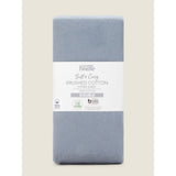 George Home blue brushed cotton fitted sheet single, UK version