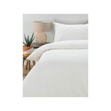 George Home Just Wellness White Cool Touch TENCEL Duvet Set - Super King