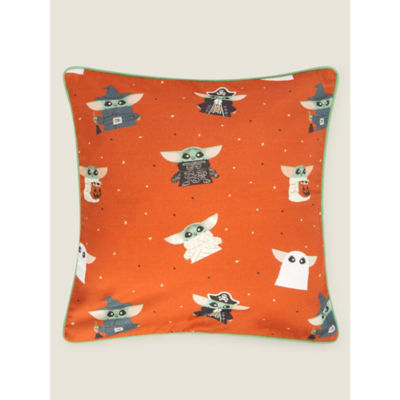 Disney Star Wars Baby Yoda Orange cushion cover 50x50cm (British brand)