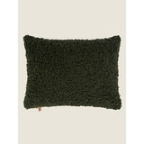 George Home Dark Green Borg Cushion 40 x 30cm, UK version
