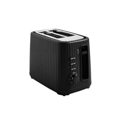 George Home black ribbed 2-slice toaster, UK version