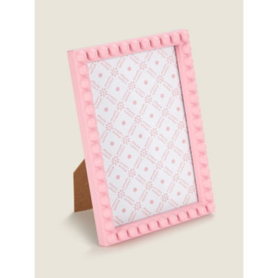 George Home Pink Beaded Frame 6 x 4 inch, UK version