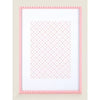 George Home pink A4 injection beaded photo frame - British product
