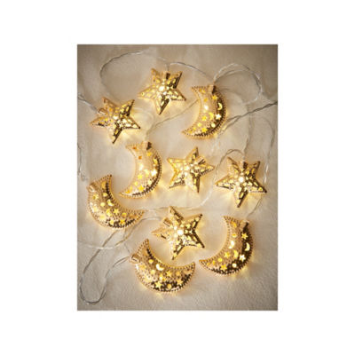 George Home moon star string lights 210cm, UK version