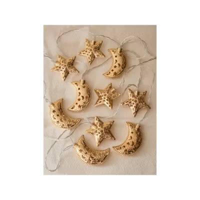 George Home moon star string lights 210cm, UK version