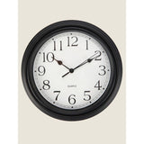 George Home black wall clock, UK version