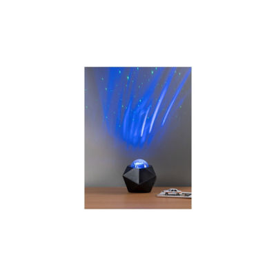 George Home black laser LED projector light with 15 cm dimensions, UK version
