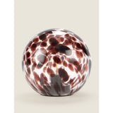 George Home Black & Clear Glass LED Round Lamp, UK version