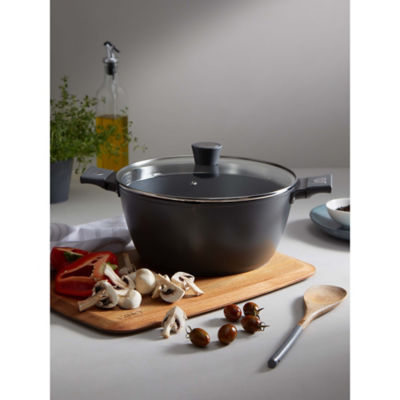 Gino D'Acampo grey stock pot 28cm, UK version