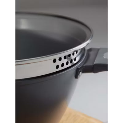Gino D'Acampo grey stock pot 28cm, UK version