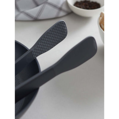 Gino D'Acampo stainless steel black kitchen tongs, UK version