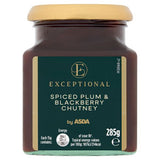 Exceptional by ASDA plum and blackberry chutney 285g - British product