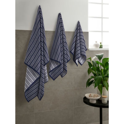 George Home cotton bath sheet navy 100x150cm, UK version