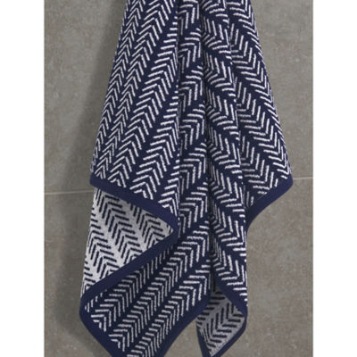 George Home cotton bath sheet navy 100x150cm, UK version