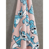 Disney Stitch coral printed bath towel 70 x 130cm - British product