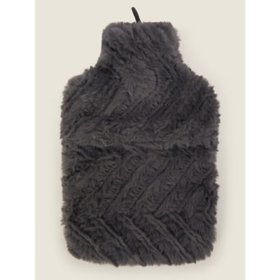 George Home hot water bottle faux fur cover (British brand)