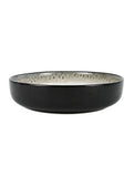 George Home black reactive glaze pasta bowl 20.3x20.3x5cm, UK version
