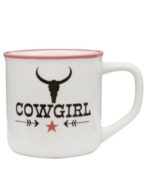 George Home Cowgirl Mug stoneware 12x8.7cm, UK version