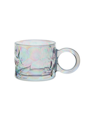 George Home Iridescent Dimple Glass Tekopp