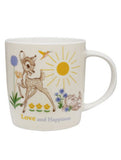 Disney Bambi decal mug 11.5 x 8.6 x 9.2 cm - British product