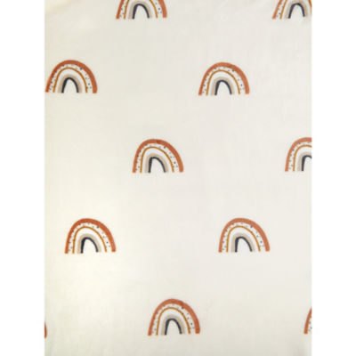 George Home Rainbow Fleece Throw 120x150 cm, UK version