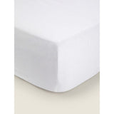 George Home white cotton fitted sheet, UK version