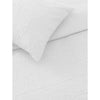 George Home White Embossed Flower Single Duvet Set, UK version