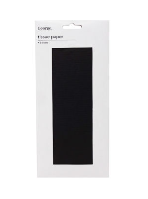 George Black Tissue Paper 5pk