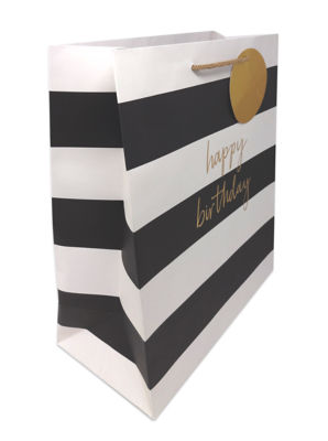 George Milestone Sticker Personalisable Large Gift Bag
