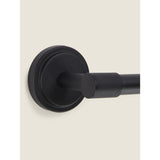 George Home matte black towel rail 50cm, UK version