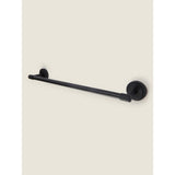 George Home matte black towel rail 50cm, UK version