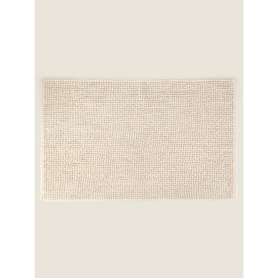 George Home chenille bath mat stone 50cm x 80cm, UK version