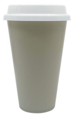 George reusable coffee cups grey geometric print 5pack, UK version