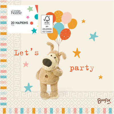 Boofle Boofle paper napkins 20pk 33x33cm - British product
