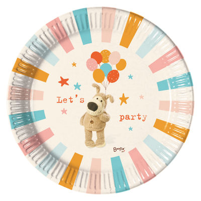 Boofle Boofle paper plates 23cm 8pk - British product