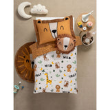 George Home Lion 3D Reversible Duvet Set, UK version