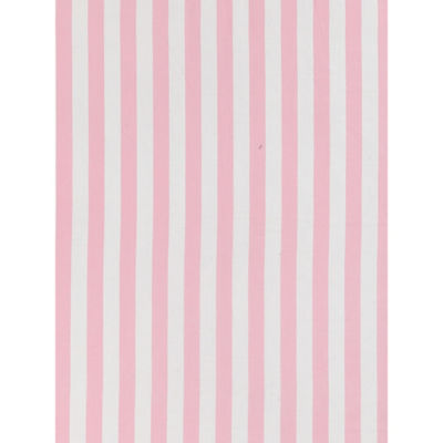 George Home toddler duvet set with pink and white stripe reversible frill, 200 x 135cm, UK version