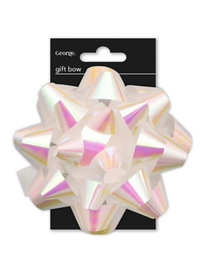 Iridescent Gift Bow 12cm Diameter