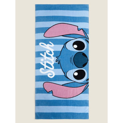 Disney Stitch Printed Cotton Towel 71 x 152 cm - British product