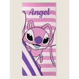 Disney angel printed cotton bath towel 71 x 152 cm - British product