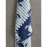George Home Navy Striped Crab Bath Sheet 100 x 150cm, UK version