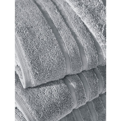 George Home grey ultra plush antimicrobial face cloth 30 x 30cm - British product