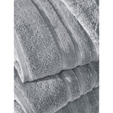 George Home grey ultra plush antimicrobial face cloth 30 x 30cm - British product