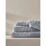 George Home grey ultra plush antimicrobial hand towel 50x90cm, UK version