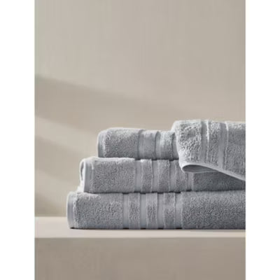 George Home grey bath sheet 100 x 150cm, UK version