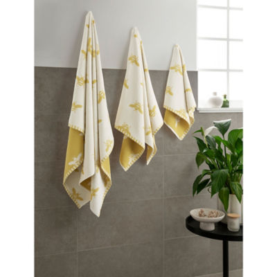 George Home Yellow Bee bath sheet 100 x 150cm, UK version