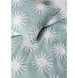 George Home Green Sun Icon Riviera TENCEL Reversible Duvet Set - Double
