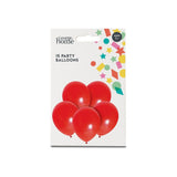 George Home red latex balloons 15 pack, UK version