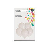 George Home white latex party balloons 15 pack, UK version