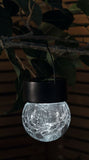 George Home Crackle Hanging Light Black 6.2x6.2x8cm, UK version